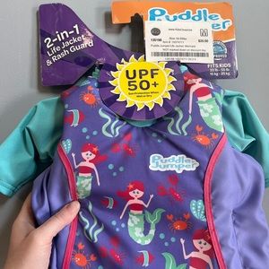 Puddle Jumper Life Jacket and Rash Guard